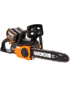 Купить Цепная аккумуляторная пила WORX ChainSaw 40 В, 2х2.0 А*ч, двойное ЗУ WG381E  в E-mobi