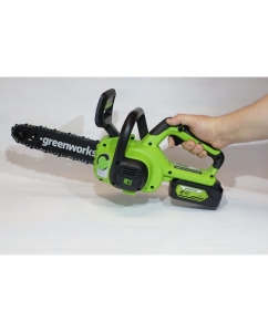Купить Цепная аккумуляторная пила GreenWorks G24CS25 24 В 2007707  в E-mobi