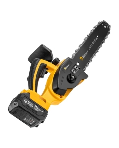 Купить Цепная аккумуляторная пила Kolner 18V UNI-M Standard, BL, шина 25 см (10&quot;),  KCS 18BL-25-2K, цепь 3/8&quot;, 1.3 мм, 40 звеньев, 10 м/с, авто-смазка (2x3.0 Ач, зу стац, кейс) 8060100082  в E-mobi