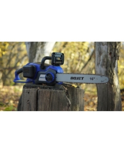 Купить Пила цепная аккумуляторная BOJET 58V, шина 40 см, АКБ 5Ач, ЗУ CCSP60-40  в E-mobi