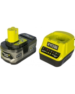 Купить Набор Ryobi ONE+ RC18120-140 5133003360 аккумулятор (18 В; 4.0 A*ч; Li-Ion) и зарядное устройство RC18120  в E-mobi