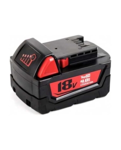 Купить Аккумулятор для Milwaukee TopOn 18V 4.0 Ah Li-Ion PN: 48-11-1811 TOP-MIL-18-4.0 в E-mobi