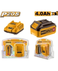 Купить Комплект: аккумуляторная батарея + ЗУ INGCO Li-Ion P20S FBCPK1214  в E-mobi