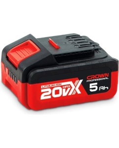 Купить Аккумулятор (20В; 5.0 Ач; 100Wh; Li-ion 18650) Crown CAB205014XE в E-mobi