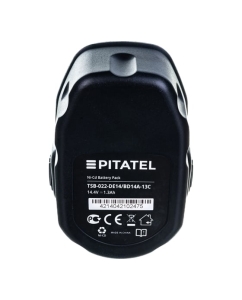 Купить Аккумуляторная батарея для DEWALT (1.3 Ач, 14.4 В, Ni-Cd) Pitatel TSB-022-DE14/BD14A-13C  в E-mobi