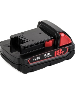 Купить Аккумулятор для Milwaukee TopOn 18V 2.0Ah (Li-Ion) PN: 48-11-1811 TOP-MIL-18-2.0 в E-mobi