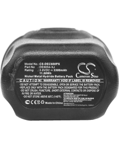 Купить Аккумулятор CS-DEC600PX для Dewalt DC600/ DC600 Screwdriver Cameron Sino P102.00060  в E-mobi