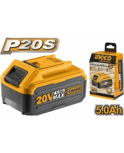 Купить Аккумуляторная батарея 20В/5.0Ач INGCO FBLI2003 INDUSTRIAL  в E-mobi