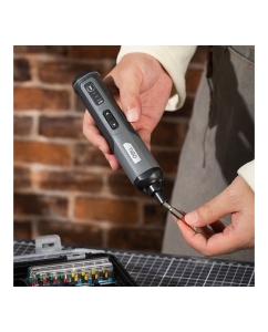 Купить Отвертка аккумуляторная DELI DC161 (4В х 2Ач, 5Нм, 300об/мин, Type-C, набор бит 24 шт, кейс) 162802  в E-mobi