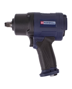 Купить Пневматический ударный гайковерт MARSHALL 1450 н.м, 1/2, ударные головки, кейс MR3004  в E-mobi