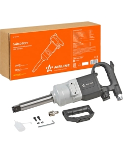 Купить Пневматический ударный гайковерт Airline 1&quot; DR 2800 Нм AT-IW-06  в E-mobi