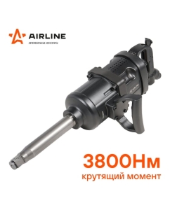 Купить Пневматический ударный гайковёрт Airline 1&quot;DR 3800Нм ATAZ108  в E-mobi