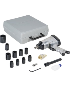 Купить Пневматический ударный гайковерт Airline 1/2&quot;DR 312Нм, с головками, 17 предметов, кейс ATAZ102  в E-mobi