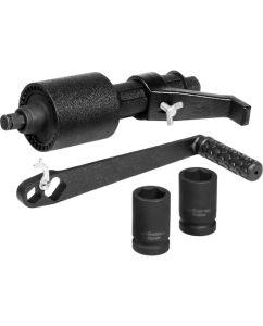 Купить Механический гайковерт AIRLINE 1&quot; 4800 Нм, 1:56, 1:3.8 двухскоростной, с головками 32 и 33 мм, пластиковый кейс AT-MW-06  в E-mobi