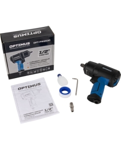 Купить Гайковерт пневматический ударный Optimus привод 1/2, 1350 Нм OPT-PW2030 в E-mobi