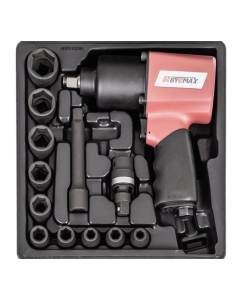 Купить Пневмогайковерт Byemax в наборе с головками BM-43-4037GK3 в E-mobi