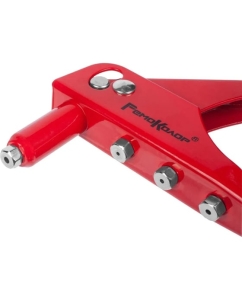 Купить Механический заклепочник РемоКолор насадки 2,4мм, 3,2мм, 4,0мм, 4,8мм, ключ для насадок, 26-0-025  в E-mobi