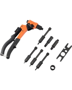 Купить Заклёпочник универсальный поворотный АвтоDело для вытяжных и резьбовых заклёпок 45401 16878  в E-mobi