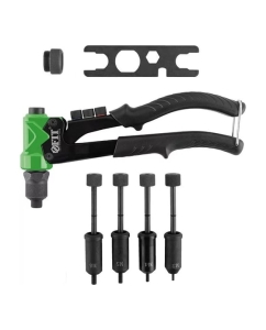 Купить Комбинированный заклепочник FIT Профи для резьбовых заклепок М3-М6 и вытяжных заклепок 2,4-4,8 мм (235 мм) 32070 в E-mobi