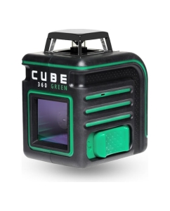 Купить Лазерный уровень ADA CUBE 360 GREEN Basic Edition А00672 в E-mobi