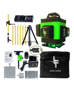 Купить Профессиональный лазерный уровень LT L16-360A + штатив 4.8 м + тренога 1.5 м усиленная + приемник (отражатель) лазерного луча L16-360A/4.8м/1.5м-УС/ОТР в E-mobi