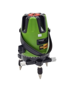 Купить Лазерный уровень PROCRAFT 532нм, 0-15м, 5 лучей LE5D в E-mobi