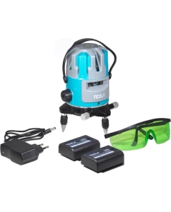 Купить Лазерный уровень TESLA UR20G линейный крест 20м ±0.3мм/м зеленый луч 663149 в E-mobi