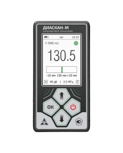 Купить Толщиномер ультразвуковой ТЕХНО-НДТ ДИАСКАН-М (с преобразователями 5 МГц и 10 МГц) 999957462  в E-mobi