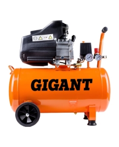 Купить Поршневой масляный компрессор (50 л; 8 бар; 260 л/мин) Gigant LAS 50/1800 в E-mobi
