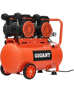 Купить Безмасляный малошумный компрессор (50 л; 8 бар; 365 л/мин) Gigant GSWK-50/2800  в E-mobi