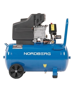 Купить Компрессор поршневой NORDBERG 220 В, ресивер 50 л, 240 л/мин NCE50/241  в E-mobi
