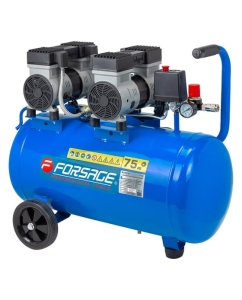 Купить Компрессор поршневой с прямым приводом,4 цилиндра, безмасляный (ресивер 50л, 2.2 кВт, 8 бар, 400л/м, 230В) Forsage F-V30/50 UPH(59228) в E-mobi