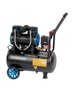Купить Компрессор безмасляный NORDBERG 220В, ресив. 24л, 250 л/мин NCEO24/250  в E-mobi