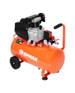 Купить Воздушный компрессор ЕРМАК 200-50-1.5, 1 поршень, 1500 Вт, 50 л, 200 л/мин 690-026  в E-mobi