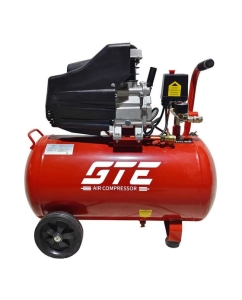 Купить Компрессор поршневой с прямым приводом GTE 220В, ресив. 50л, 200л/мин. -MK050200B GTE-MK050200B  в E-mobi