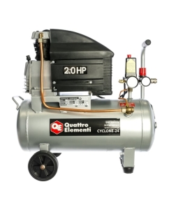 Купить Масляный поршневой компрессор QUATTRO ELEMENTI CYCLONE-24 770-230  в E-mobi
