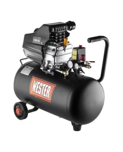 Купить Компрессор WESTER WK1500/50 масляный, 1500Вт, 190л/мин, 50л, 8 бар 631634 в E-mobi