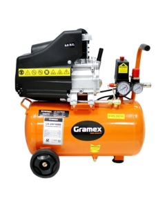 Купить Воздушный компрессор LK 24-1800 (238 л/мин, объем 24 л, 1/8 кВт, 8 бар, 2850 об/мин) (1/12) Gramex 02017  в E-mobi