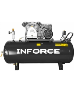 Купить Ременной компрессор (200 л; 10 бар; 412 л/мин) Inforce BCX-200L в E-mobi