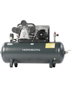 Купить Компрессор поршневой с ременной передачей NORDBERG 380В, ресивер 270 л, 950 л/мин NCP300/950  в E-mobi