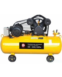 Купить Ременной компрессор Калибр Мастер КМ-4200 100РМ 00000045989 в E-mobi