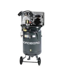 Купить Компрессор вертикальный поршневой с ременной передачей NORDBERG 220В NCPV100/420A  в E-mobi