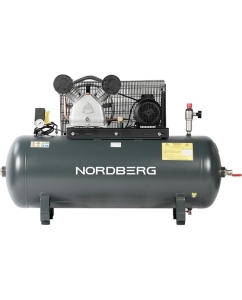 Купить Компрессор поршневой с ременной передачей NORDBERG 380В, ресивер 270 л, 690 л/мин NCP300/690  в E-mobi