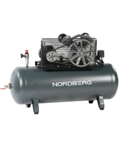 Купить Компрессор поршневой с ременной передачей NORDBERG 380В, ресивер 270 л, 690 л/мин NCP300/690  в E-mobi