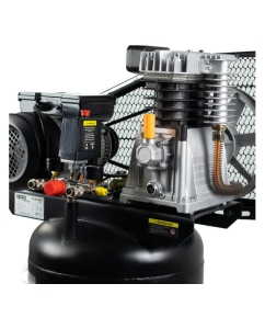 Купить Компрессор VERTON Air AC-100/420V вертикальный бак, масляный ременной 420л/мин,100л,12бар, 2,5кВт, 230В, рапид 01.12210.13370  в E-mobi