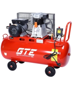 Купить Компрессор поршневой с ременным приводом GTE одноступенчатый 220В, ресив. 100л, 300л/мин. MR100A300B в E-mobi