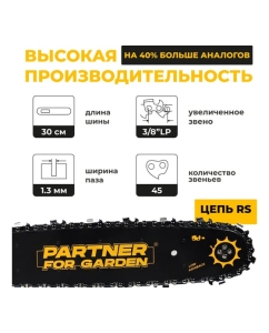 Купить Бензопила PARTNER FOR GARDEN GS-300 2899  в E-mobi