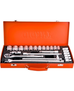 Купить Автомобильный набор инструмента Gigant 1/2&quot; 24 предмета, Сталь Cr-V, GAS 24  в E-mobi