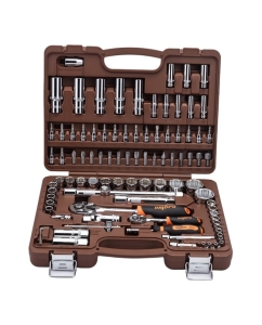 Купить Набор инструмента для автомобиля с 12-гр. головками 1/2"DR и 1/4"DR, 94 предмета Ombra OMT94S12  в E-mobi