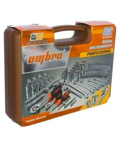 Купить Набор инструментов для автомобиля с 12-гр. головками 1/2&quot;DR и 1/4&quot;DR, 82 предмета Ombra OMT82S12  в E-mobi